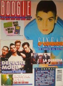 'Hunted by the snake' en Boogie n.º 28 (abril 1990)